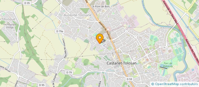localisation de l'entreprise MADAME EVELYNE BLANCHET à CASTANET-TOLOSAN