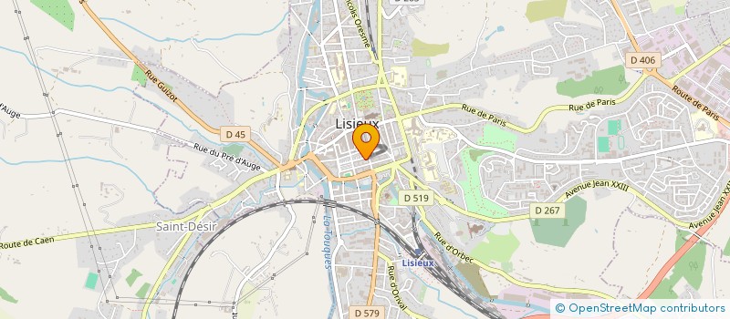 localisation de l'entreprise MADAME EVELYNE BOIZIAU à LISIEUX