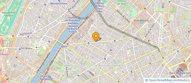 localisation de l'entreprise MADAME EVELYNE BONISSENT  PARIS