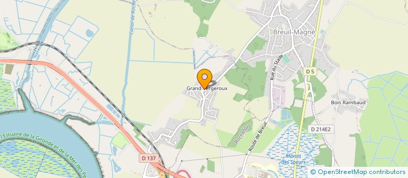 localisation de l'entreprise MADAME EVELYNE BONNET  VERGEROUX