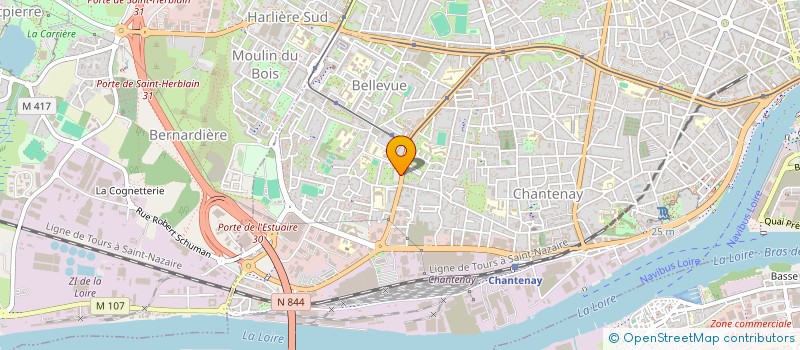 localisation de l'entreprise MADAME EVELYNE BOUTON à NANTES