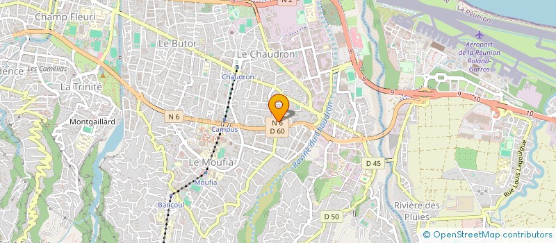 localisation de l'entreprise MADAME EVELYNE BOYER à SAINT-DENIS