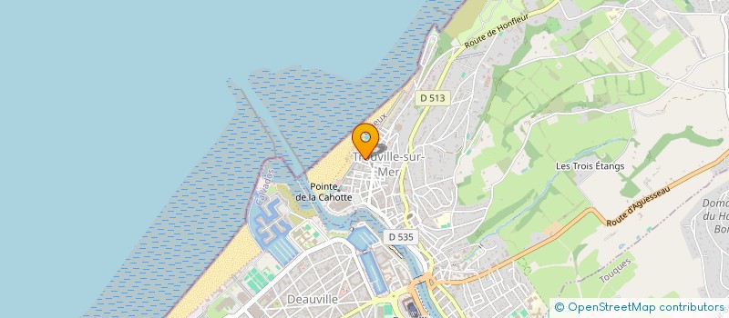 localisation de l'entreprise MADAME EVELYNE BRICARD à TROUVILLE-SUR-MER