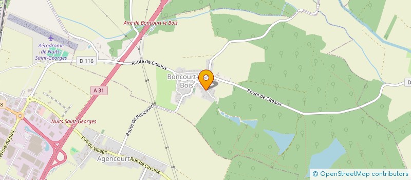 localisation de l'entreprise MADAME EVELYNE BRUGNOT  BONCOURT-LE-BOIS