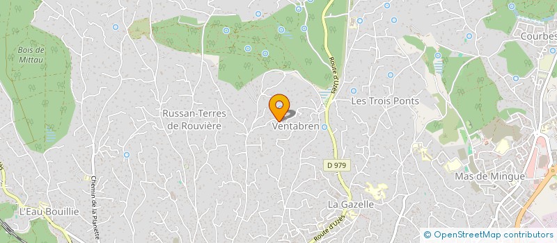 localisation de l'entreprise MADAME EVELYNE BRUNO  NIMES