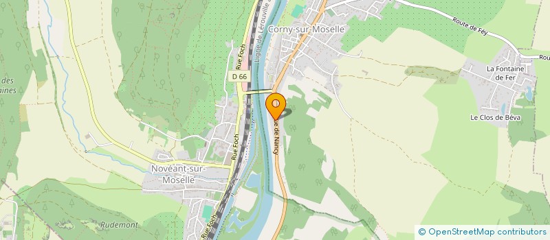 localisation de l'entreprise MADAME EVELYNE CAHEN  NOVEANT-SUR-MOSELLE