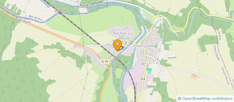 localisation de l'entreprise MADAME EVELYNE CALISE à ROCHES-SUR-MARNE