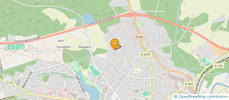 localisation de l'entreprise MADAME EVELYNE CALLUAUD  SAINT-PAUL-LES-DAX