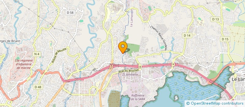 localisation de l'entreprise MADAME EVELYNE CAMBRAY  FORT-DE-FRANCE