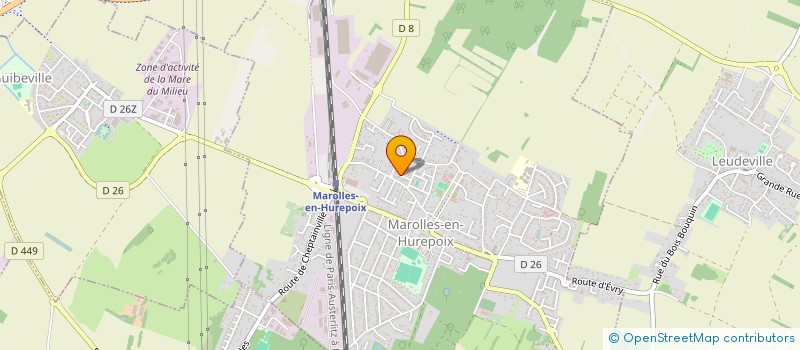 localisation de l'entreprise MADAME EVELYNE CAMP  MAROLLES-EN-HUREPOIX