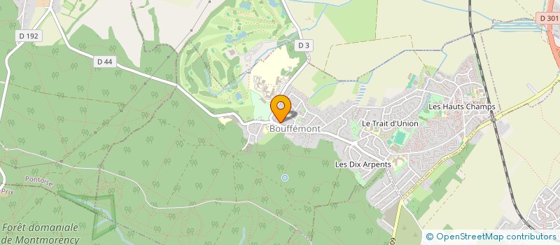 localisation de l'entreprise MADAME EVELYNE CASTANIER  BOUFFEMONT