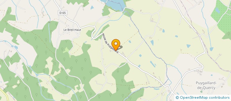 localisation de l'entreprise MADAME EVELYNE CAVAILLE  VAISSAC