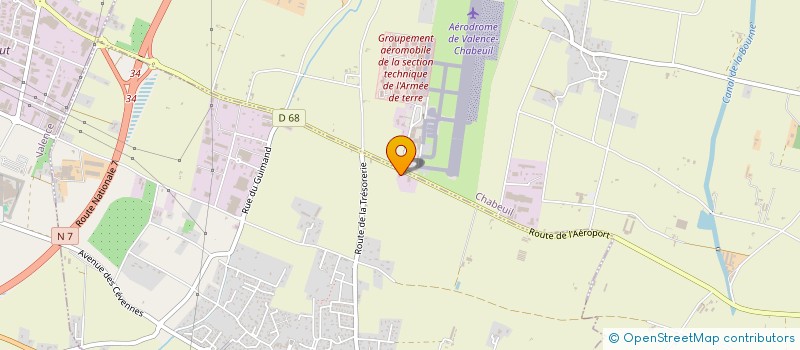 localisation de l'entreprise MADAME EVELYNE CHAMBON à CHABEUIL