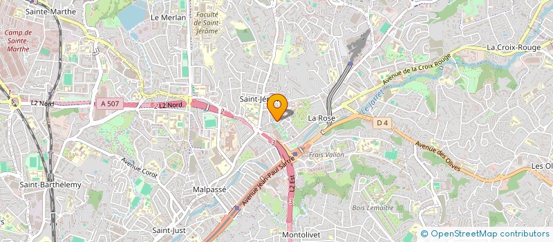 localisation de l'entreprise MADAME EVELYNE CHAMLA à MARSEILLE