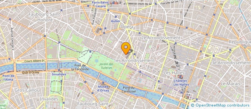 localisation de l'entreprise MADAME EVELYNE CLAUSTRE à PARIS