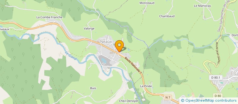 localisation de l'entreprise MADAME EVELYNE COGNARD  NEAUX