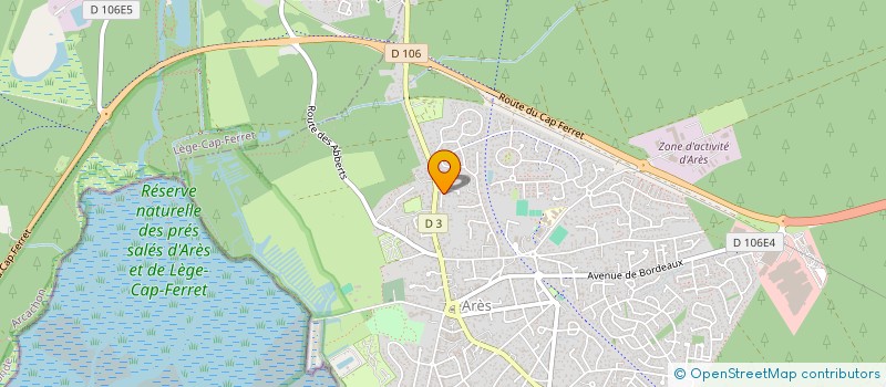 localisation de l'entreprise MADAME EVELYNE COMME  ARES