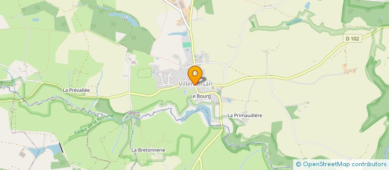 localisation de l'entreprise MADAME EVELYNE CORNILLEAU à VAL D'ERDRE-AUXENCE