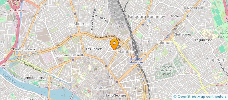 localisation de l'entreprise MADAME EVELYNE CORREGGIA à TOULOUSE