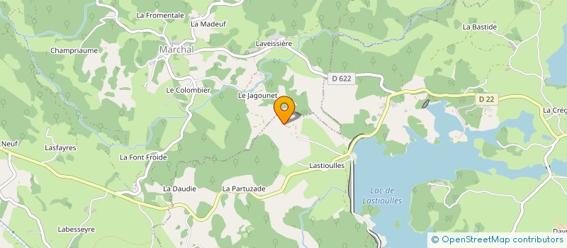 localisation de l'entreprise MADAME EVELYNE DARRAGON à TREMOUILLE