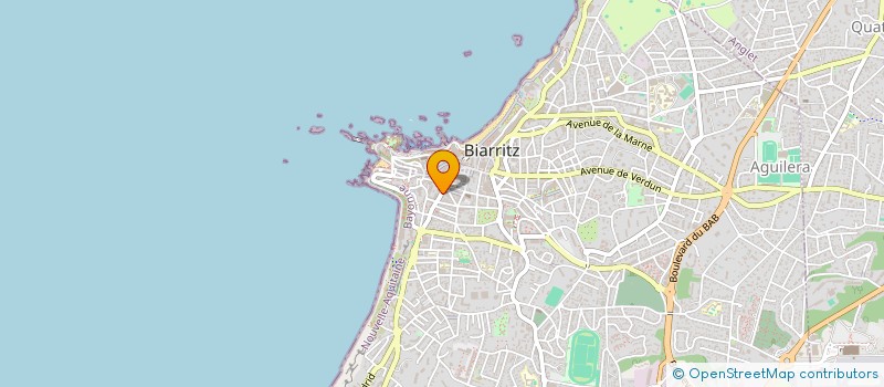 localisation de l'entreprise MADAME EVELYNE DE CARA à BIARRITZ