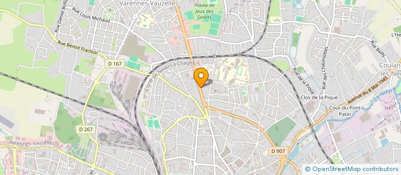 localisation de l'entreprise MADAME EVELYNE DELAUME à NEVERS