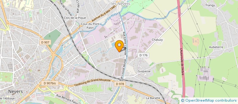 localisation de l'entreprise MADAME EVELYNE DELAVAULT à NEVERS