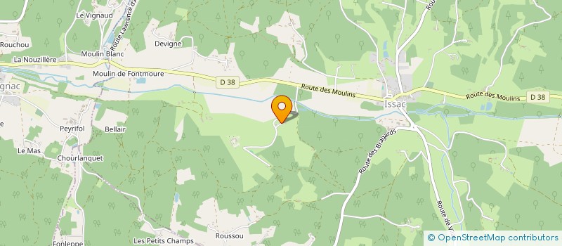 localisation de l'entreprise MADAME EVELYNE DELORD  SOURZAC