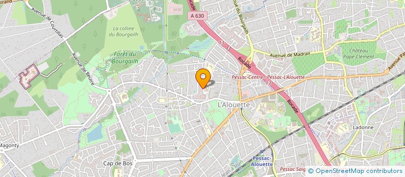 localisation de l'entreprise MADAME EVELYNE DEMION  PESSAC