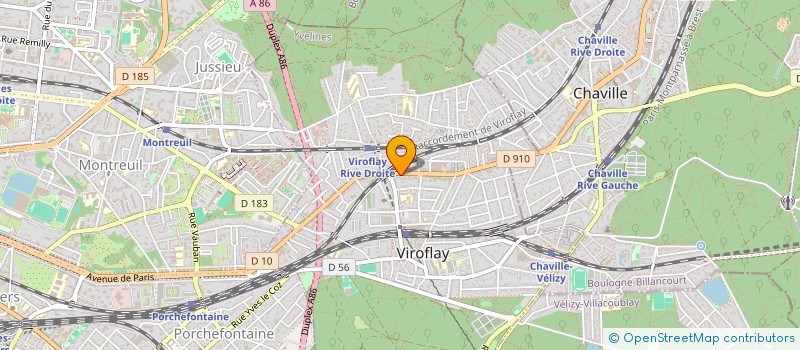 localisation de l'entreprise MADAME EVELYNE DESAISSEMENT à VIROFLAY
