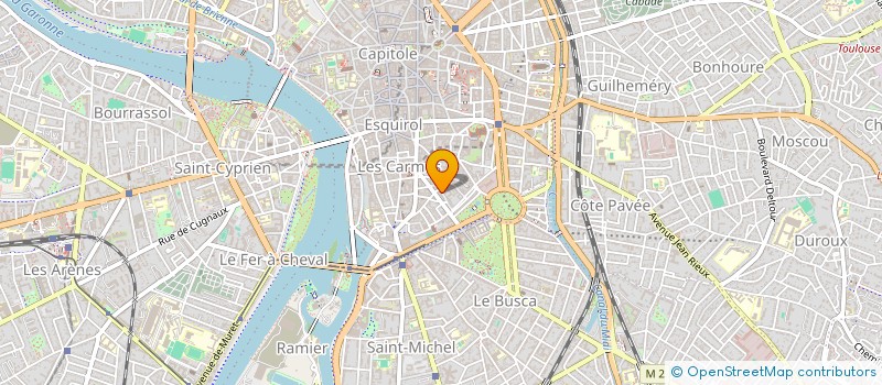 localisation de l'entreprise MADAME EVELYNE DEVILLECHABROLLE  TOULOUSE