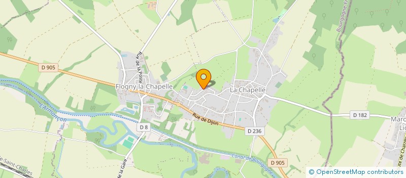 localisation de l'entreprise MADAME EVELYNE DEVOS  FLOGNY-LA-CHAPELLE