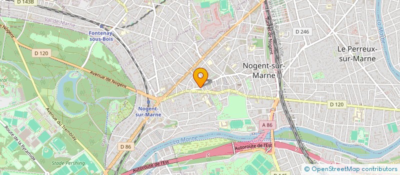 localisation de l'entreprise MADAME EVELYNE DIKOVA à NOGENT-SUR-MARNE