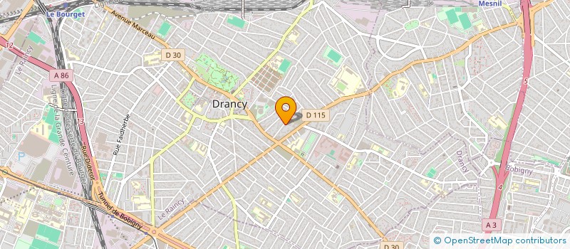 localisation de l'entreprise MADAME EVELYNE DILOMARDO à DRANCY