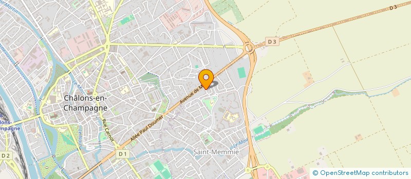 localisation de l'entreprise MADAME EVELYNE DOMANGE  SAINT-MEMMIE