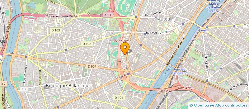 localisation de l'entreprise MADAME EVELYNE-DORA ABATI  PARIS