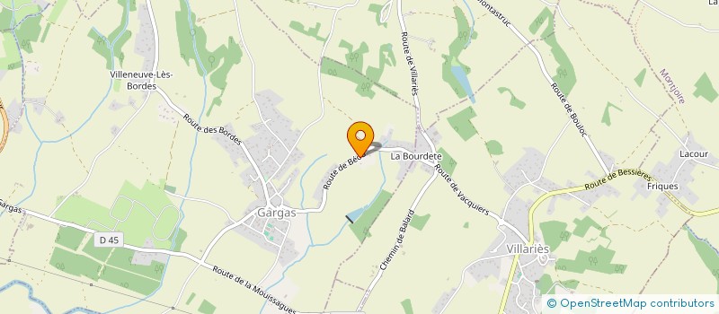 localisation de l'entreprise MADAME EVELYNE DOUTRE  GARGAS