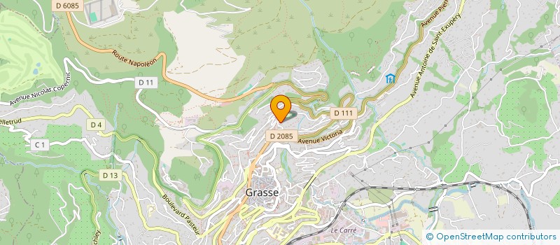 localisation de l'entreprise MADAME EVELYNE DUCLOS à GRASSE