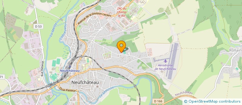 localisation de l'entreprise MADAME EVELYNE DUHAUT  NEUFCHATEAU