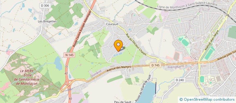 localisation de l'entreprise MADAME EVELYNE DUMONT à DOMERAT