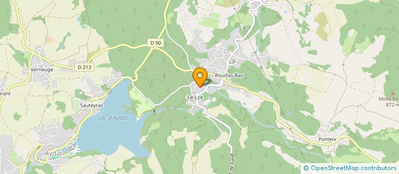 localisation de l'entreprise MADAME EVELYNE DUNOUVION  AYDAT