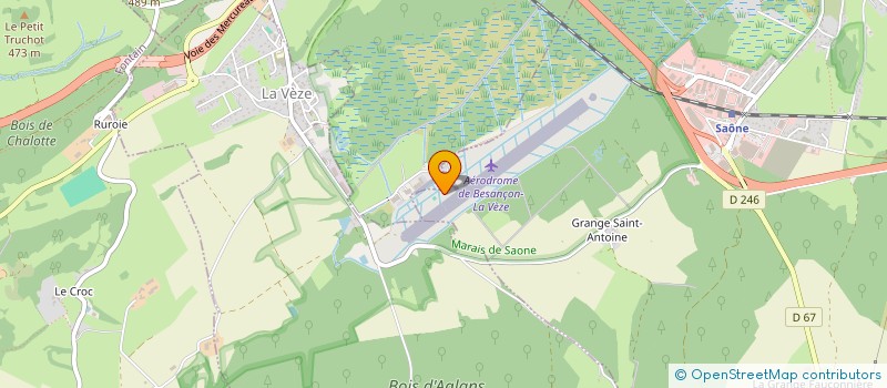 localisation de l'entreprise MADAME EVELYNE DUQUET  MONTROND LE CHATEAU