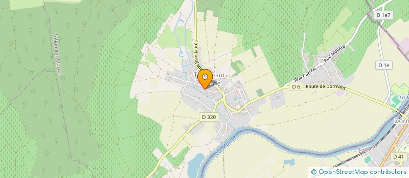 localisation de l'entreprise MADAME EVELYNE DUVAL à TRELOU-SUR-MARNE