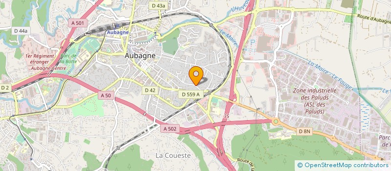 localisation de l'entreprise MADAME EVELYNE ESPEL à AUBAGNE