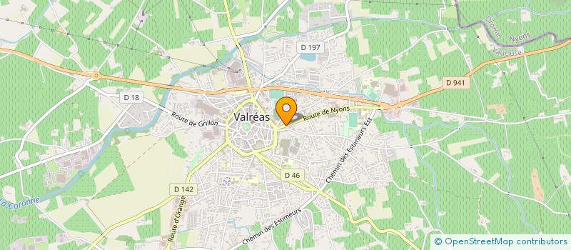 localisation de l'entreprise MADAME EVELYNE FERRIGNO à VALREAS