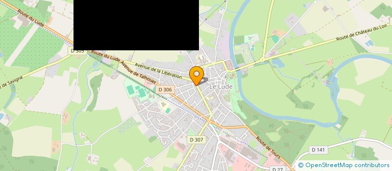 localisation de l'entreprise MADAME EVELYNE FRESHARD  LE LUDE