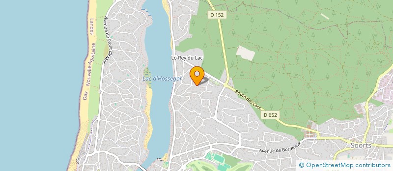 localisation de l'entreprise MADAME EVELYNE GABAICH  SOORTS-HOSSEGOR