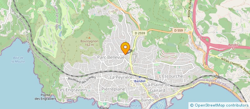localisation de l'entreprise MADAME EVELYNE GALEA à BANDOL