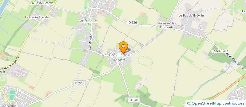 localisation de l'entreprise MADAME EVELYNE GALLAS  BREVILLE-LES-MONTS