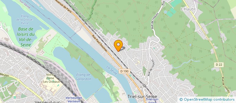 localisation de l'entreprise MADAME EVELYNE GERIJ à TRIEL-SUR-SEINE
